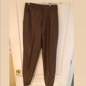 Leather pants